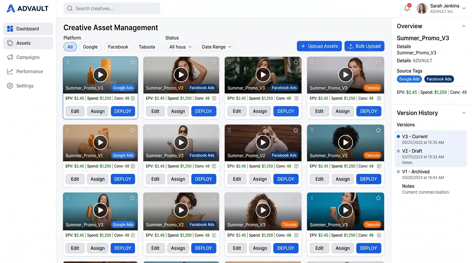 Media Management Platform